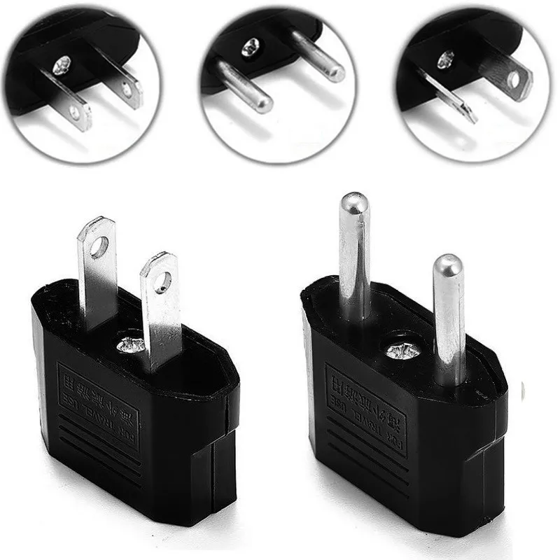 100 Pcs/lot European Euro Eu AU to US/USA Plug Power Socket Travel Charger Adapter Plug Outlet Converter Adapter
100 Pcs/lot European Euro Eu AU to US/USA Plug Power Socket Travel Charger Adapter Plug Outlet Converter Adapter