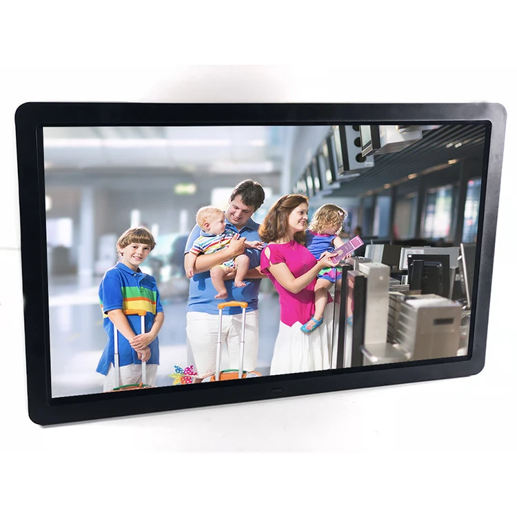 Large Size Wall Mountable 21.5 Inch Digital Photo Frame For Advertising Loop Video Media Player
Large Size Wall Mountable 21.5 Inch Digital Photo Frame For Advertising Loop Video Media Player