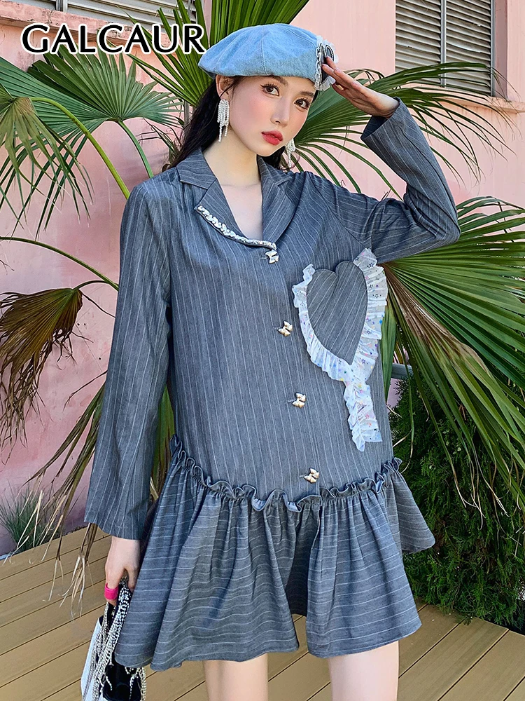GALCAUR Patchwork Dresses For Women Diamonds V Neck Long Sleeve High Waist Pocket Ruched Elegant Dress Female Autumn 2022style
GALCAUR Patchwork Dresses For Women Diamonds V Neck Long Sleeve High Waist Pocket Ruched Elegant Dress Female Autumn 2022style