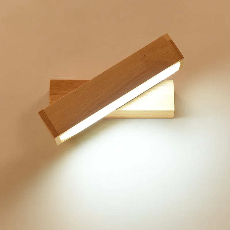 Modern simple log LED wall lamp push button switch hotel bedroom headboard solid wood rotating lighting fixture
Modern simple log LED wall lamp push button switch hotel bedroom headboard solid wood rotating lighting fixture
