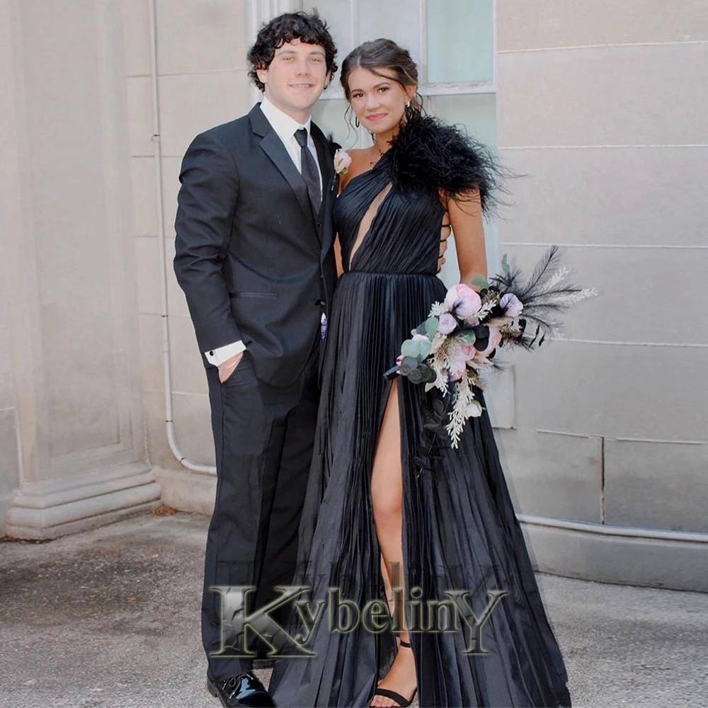 Kybeliny Novelty Prom Dresses One Shoulder Feather 2023 For Women A-line Evening Gowns Vestidos De Fiesta Party Made To Order
Kybeliny Novelty Prom Dresses One Shoulder Feather 2023 For Women A-line Evening Gowns Vestidos De Fiesta Party Made To Order