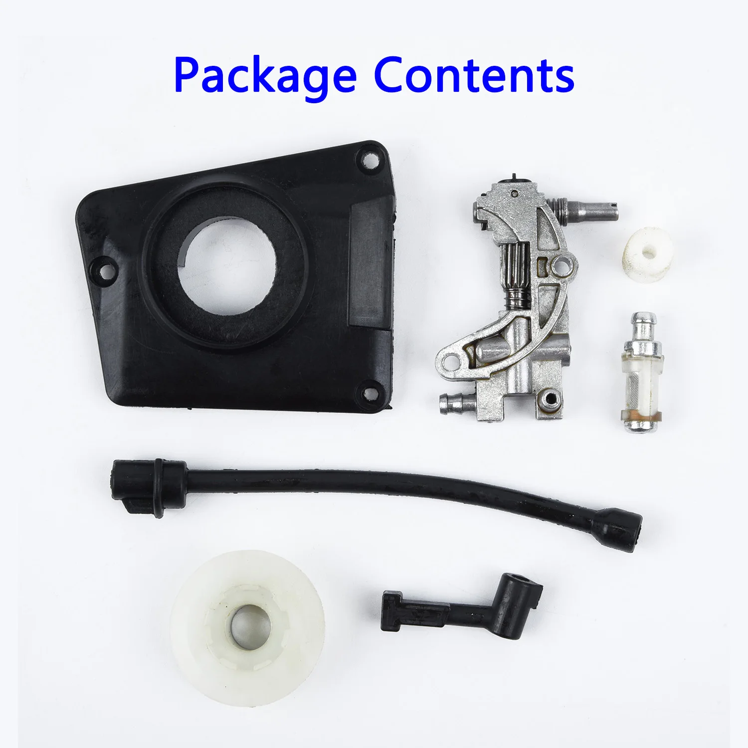 Oil Service Kit Oil Pump Foam Worm Gear Oil Filter Pipe Pump Cover Fitted Set For Chinese 4500 5200 5800 45cc 52cc 58cc Chainsaw
Oil Service Kit Oil Pump Foam Worm Gear Oil Filter Pipe Pump Cover Fitted Set For Chinese 4500 5200 5800 45cc 52cc 58cc Chainsaw
