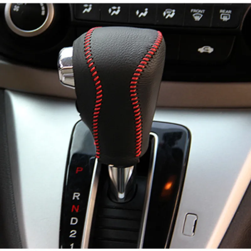 Обложка для Honda CR-V CRV 2012-2014 2015 2016, Обложка для чехла, отделка, черная кожа, Красная Нить, воротник для автомобильного снаряжения
Обложка для Honda CR-V CRV 2012-2014 2015 2016, Обложка для чехла, отделка, черная кожа, Красная Нить, воротник для автомобильного снаряжения