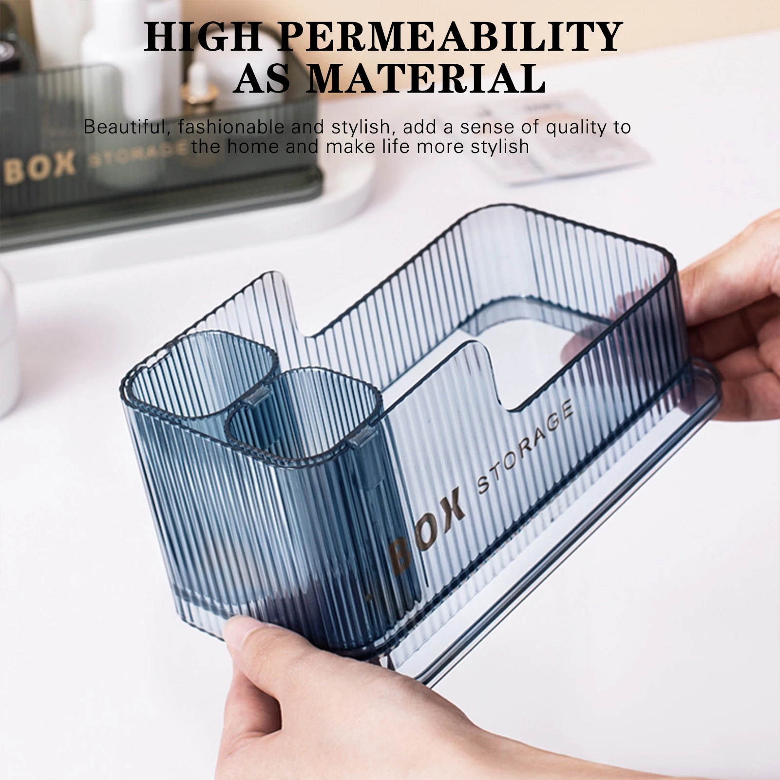 Transparent Cosmetic Storage Box Multipurpose Large Capacity Lipstick Holder Drawer Organizer Makeup Brush Jewelry Organizers
Transparent Cosmetic Storage Box Multipurpose Large Capacity Lipstick Holder Drawer Organizer Makeup Brush Jewelry Organizers