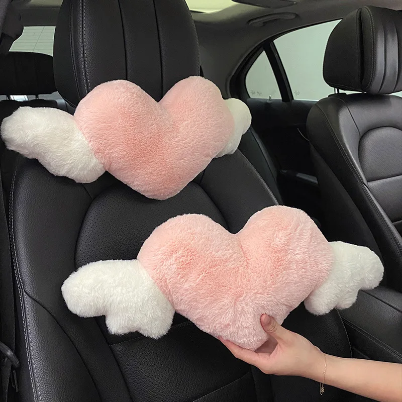 Heart-Shaped Car Love Neck Pillow Seat Headrest Plush Cartoon Universal Seat Waist Lumbar Cushion Accessories Neck Rest Pillow
Heart-Shaped Car Love Neck Pillow Seat Headrest Plush Cartoon Universal Seat Waist Lumbar Cushion Accessories Neck Rest Pillow