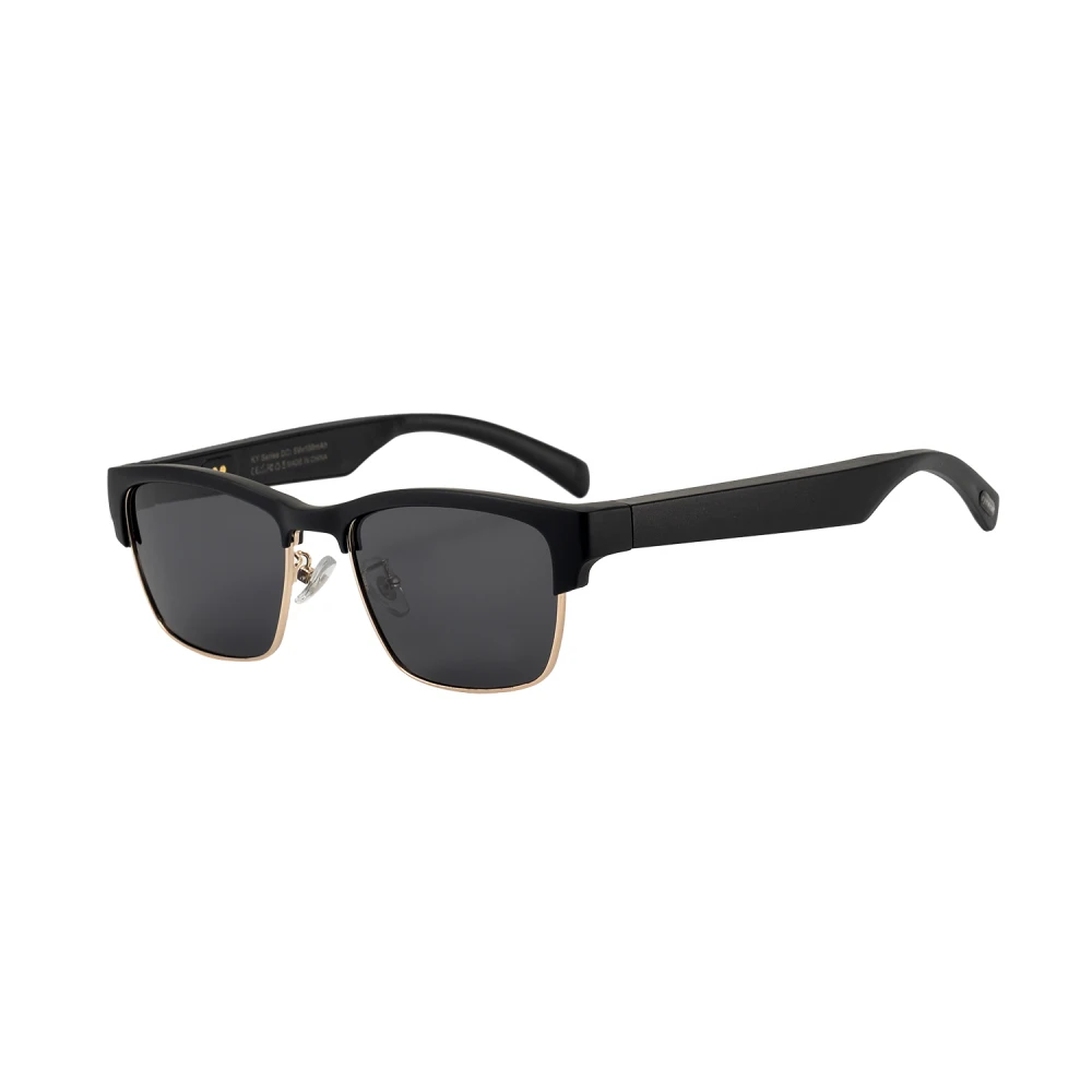 

Солнцезащитные очки для мужчин, спортивные солнцезащитные очки для вызова без использования рук, с защитой от синего света, с микрофоном, женские солнцезащитные очки, беспроводные наушники