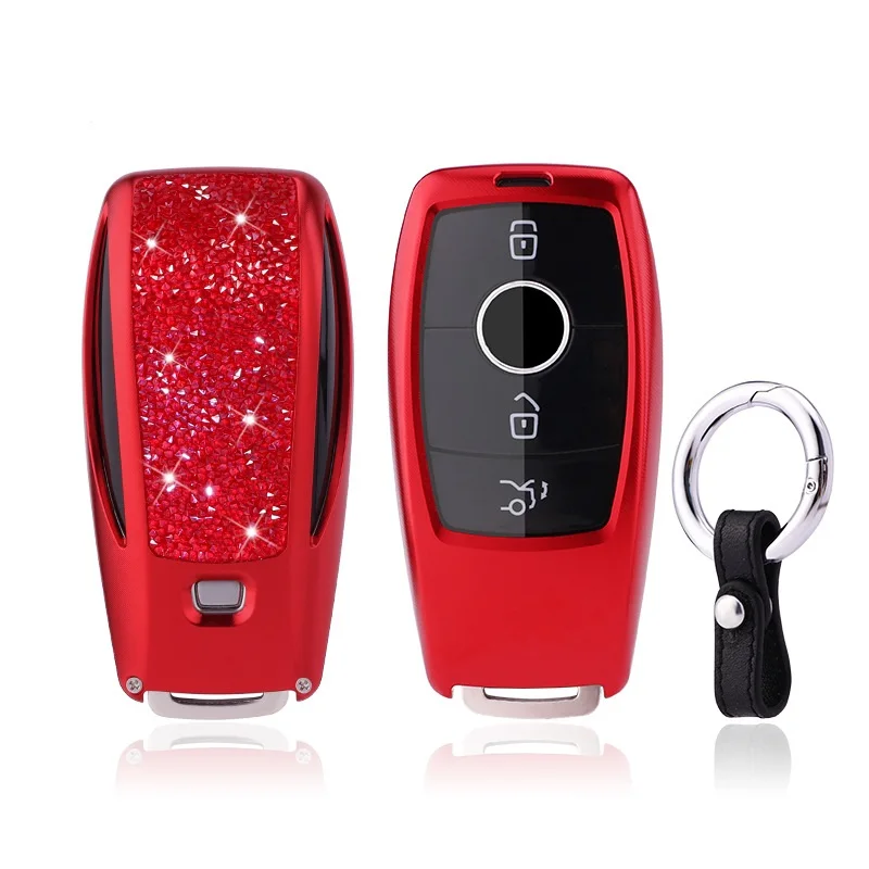 Aluminium Alloy+leather+TPU Car key Fob Case key cover For Mercedes benz W177 W205 W213 W222 2018 A C S GLS Class E class
Aluminium Alloy+leather+TPU Car key Fob Case key cover For Mercedes benz W177 W205 W213 W222 2018 A C S GLS Class E class