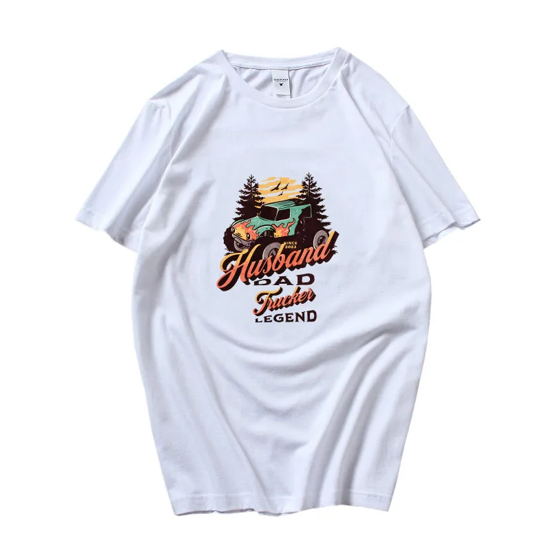 Husband Dad Trucker Legend Classic T-shirt T-Shirt Men/Women Fashion Harajuku Cartoon Anime 100% Cotton Mens Tshirt Summer
Husband Dad Trucker Legend Classic T-shirt T-Shirt Men/Women Fashion Harajuku Cartoon Anime 100% Cotton Mens Tshirt Summer