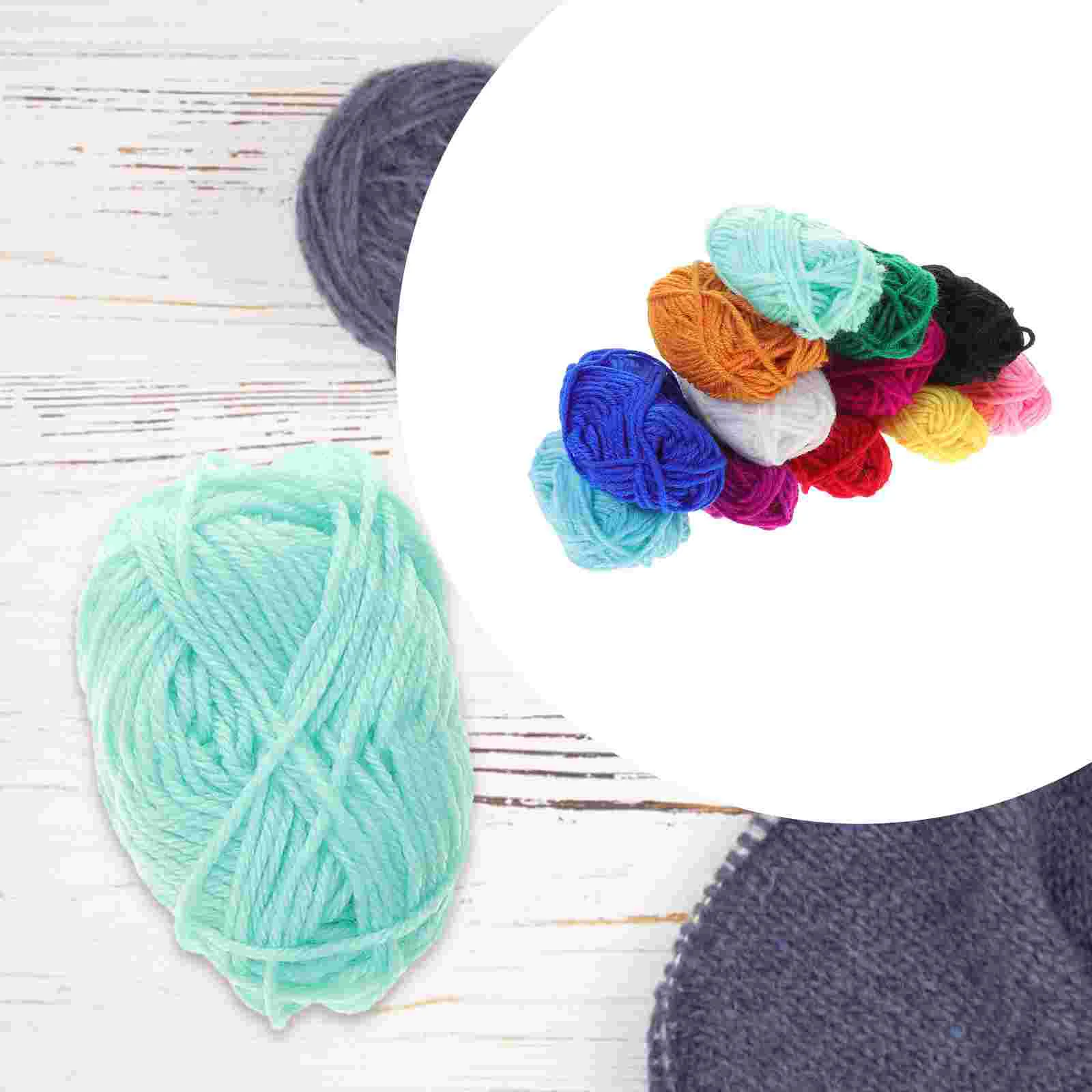 Yarn Knitting Crochet Wool Cottonacrylic Crocheting Sweater Hand Woolen Diy Thread Weaving Colored Soft Line Woven Hat Blanket
Yarn Knitting Crochet Wool Cottonacrylic Crocheting Sweater Hand Woolen Diy Thread Weaving Colored Soft Line Woven Hat Blanket