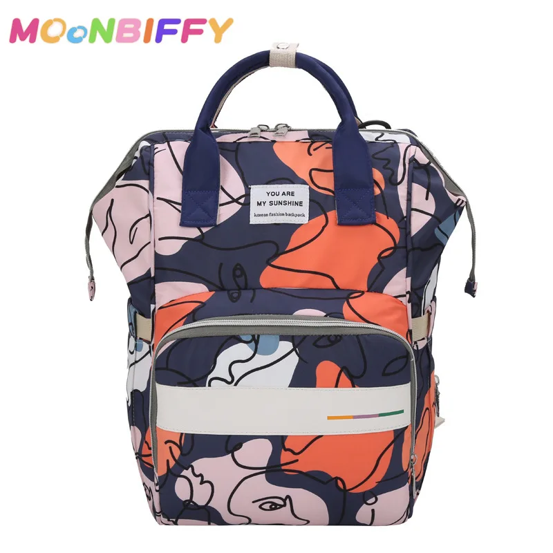 New Mommy Bag Large Capacity Nappy Bag Mom Multi-function Double-shoulder Bag Outdoor Travel Diaper Bags Maternity Bag
New Mommy Bag Large Capacity Nappy Bag Mom Multi-function Double-shoulder Bag Outdoor Travel Diaper Bags Maternity Bag