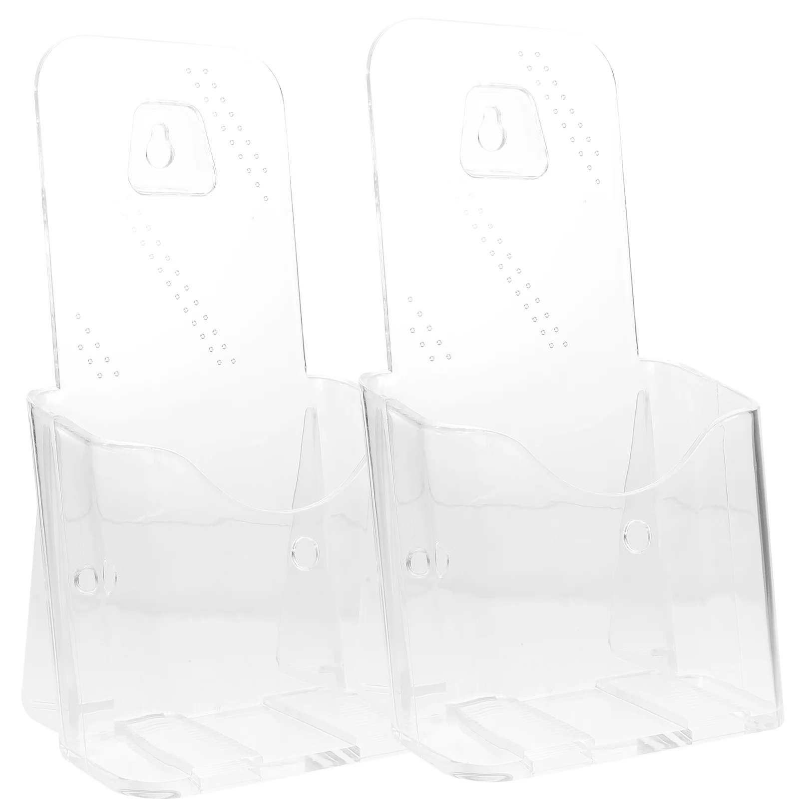 2 Pcs Transparent Display Stand Name Cards Desk File Organizer Clear Desktop Acrylic Bracket Holder Pamphlets
2 Pcs Transparent Display Stand Name Cards Desk File Organizer Clear Desktop Acrylic Bracket Holder Pamphlets