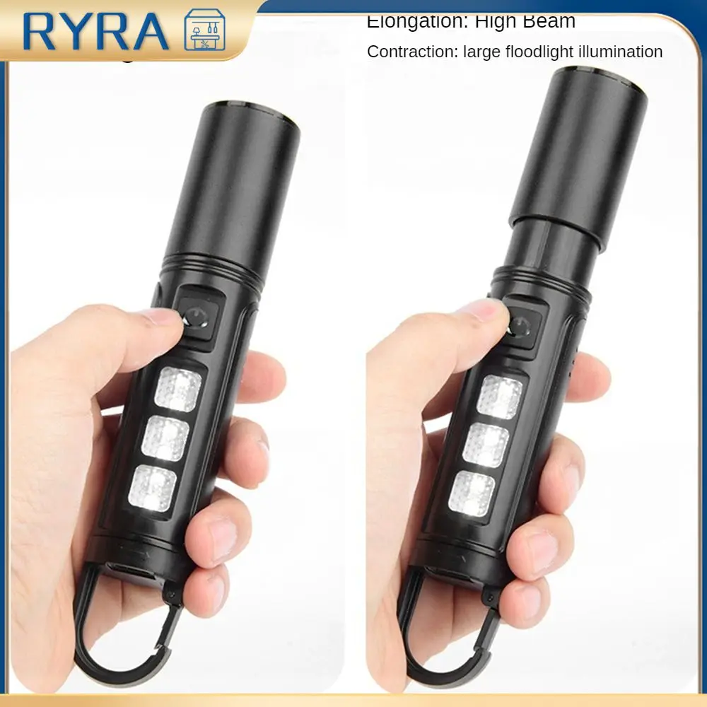 Telescopic Zoom Keychain Flashlight Flashlight Black Life Waterproof White Camping Flashlight Camping Supplies Shark Fin Cooling
Telescopic Zoom Keychain Flashlight Flashlight Black Life Waterproof White Camping Flashlight Camping Supplies Shark Fin Cooling