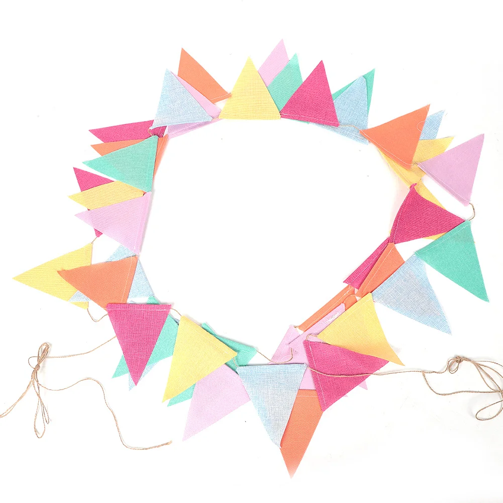 Double-Side Colorful Flag Pennants Multicolor Banner Bunting for Celebration(32.81ft 42pcs)
Double-Side Colorful Flag Pennants Multicolor Banner Bunting for Celebration(32.81ft 42pcs)