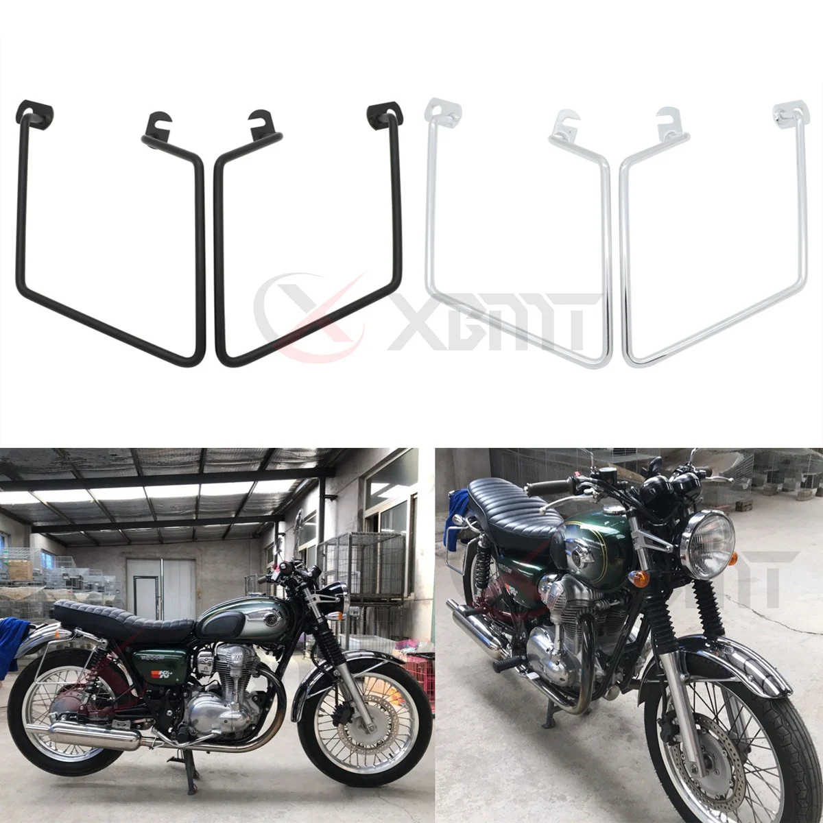 Motorcycle Solid Steel Saddlebag Support Bracket Side Mount Trunk Bag Holder For Kawasaki W 400 650 800 W400 W650 W800
Motorcycle Solid Steel Saddlebag Support Bracket Side Mount Trunk Bag Holder For Kawasaki W 400 650 800 W400 W650 W800