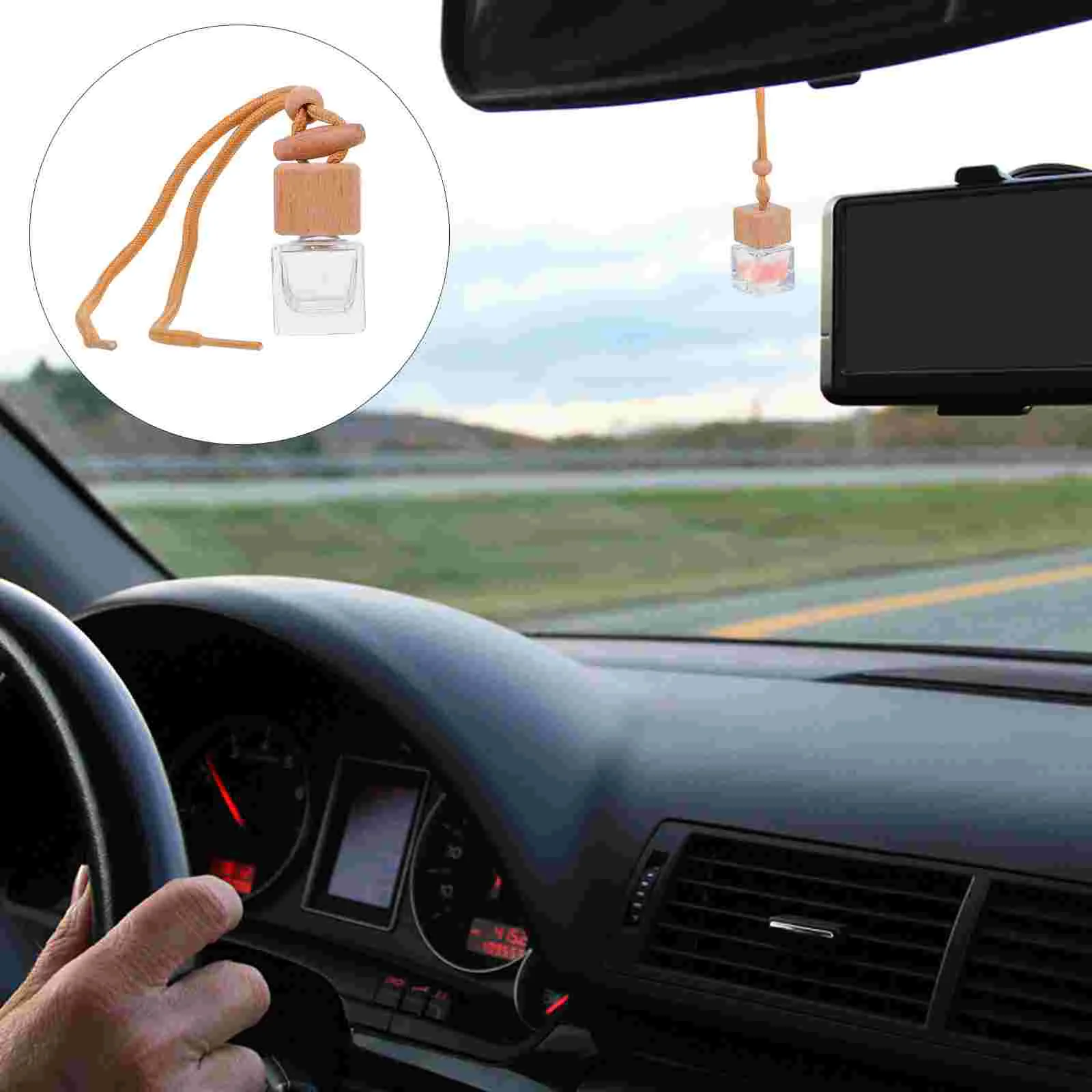 Car Hanging Bottle Perfumedecor Aromatherapy Essential Oil Diffuser Ornament Auto Interior Pendant
Car Hanging Bottle Perfumedecor Aromatherapy Essential Oil Diffuser Ornament Auto Interior Pendant