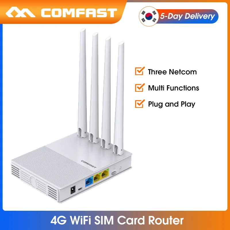 4G LTE sim-карта WIFI штекер маршрутизатора & play беспроводной WiFi маршрутизатор 2 300