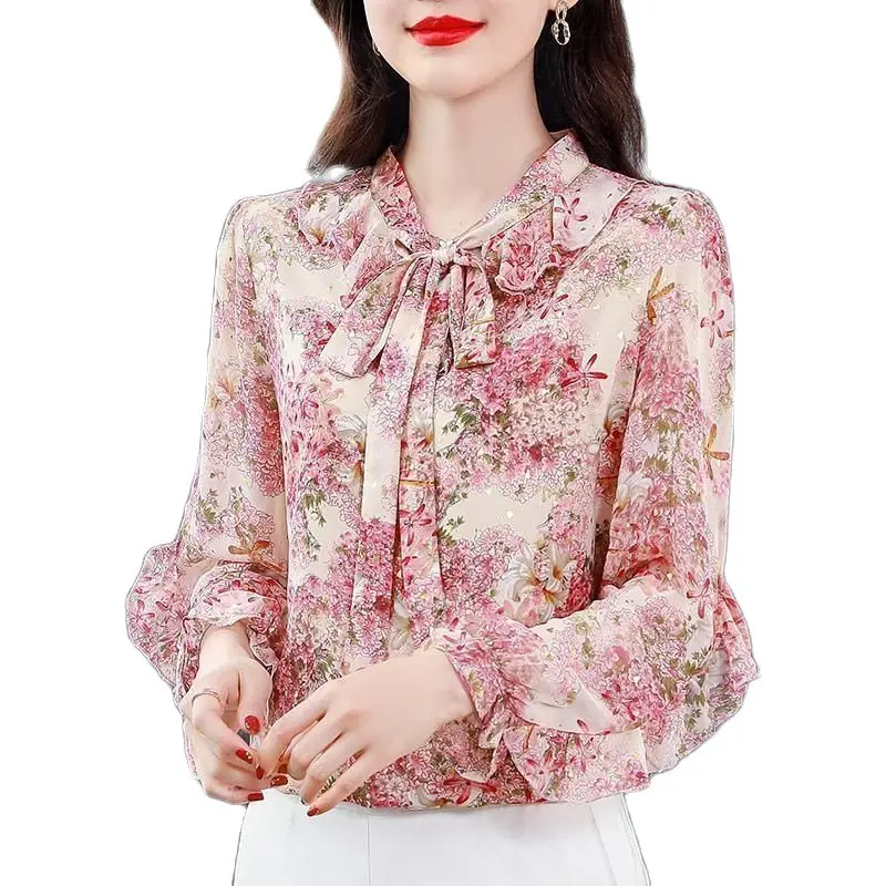 Women summer Breathable cool Shirt O - neck chiffon swallowtail New Design butterfly sleeve Floral printed blouse black P5
Women summer Breathable cool Shirt O - neck chiffon swallowtail New Design butterfly sleeve Floral printed blouse black P5