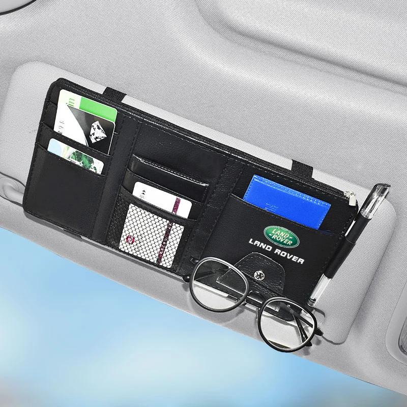 Car Sun Visor Organizer Storage Card Bag Sunglasses Clip For Land Rover Range Hat Series 3 Defender Discovery 2 4 Sports Lr3 Lr2
Car Sun Visor Organizer Storage Card Bag Sunglasses Clip For Land Rover Range Hat Series 3 Defender Discovery 2 4 Sports Lr3 Lr2