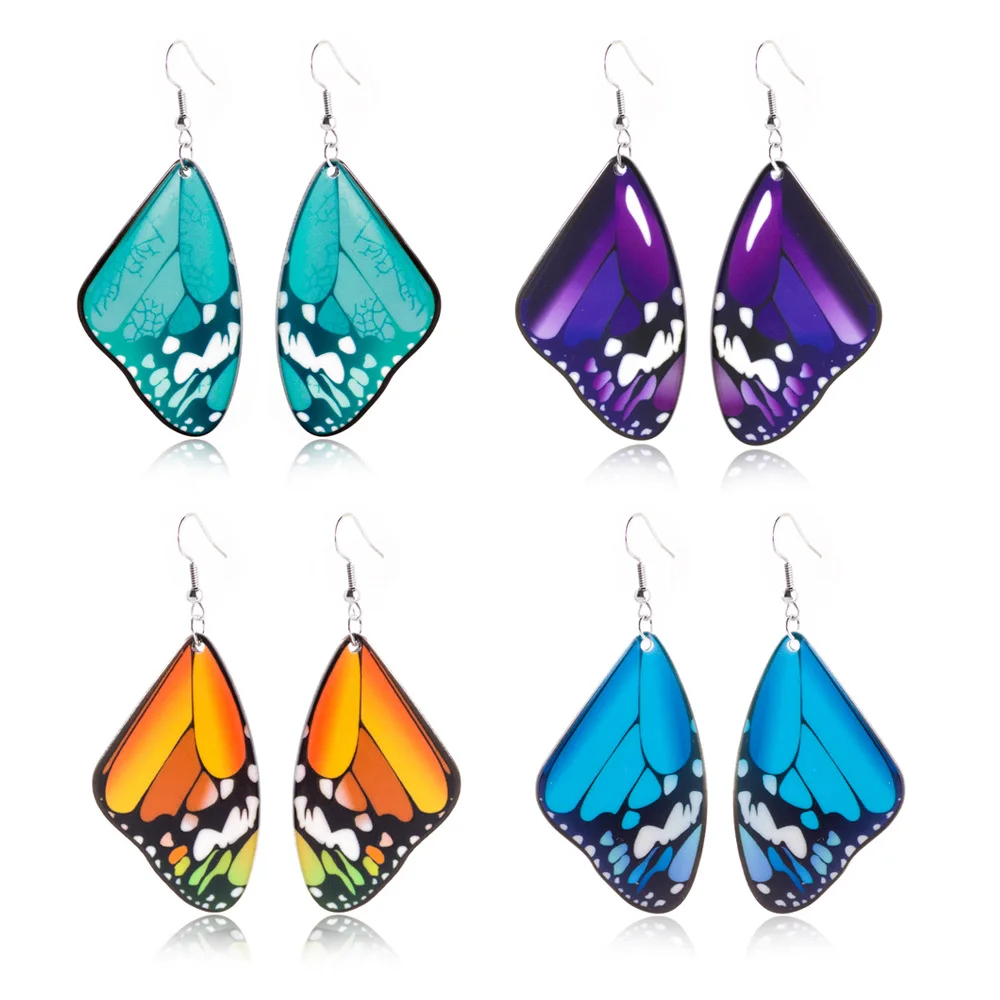 Personality Exaggerated Natural Butterfly Ladies Earrings Butterfly Ear Hooks Female Fashion Fashion Butterfly Earrings Jewelry
Personality Exaggerated Natural Butterfly Ladies Earrings Butterfly Ear Hooks Female Fashion Fashion Butterfly Earrings Jewelry