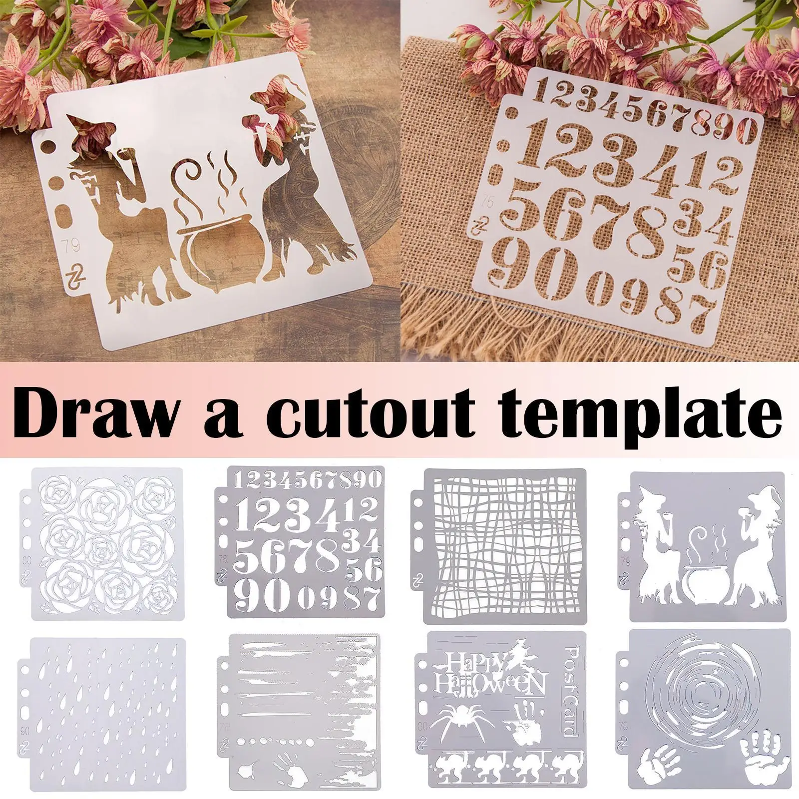 Маскировочные кружева с распылителем, Маскировочный полый шаблон, форма в форме цветка с распылителем, декоративная бумажная форма для аль... 
Маскировочные кружева с распылителем, Маскировочный полый шаблон, форма в форме цветка с распылителем, декоративная бумажная форма для аль...