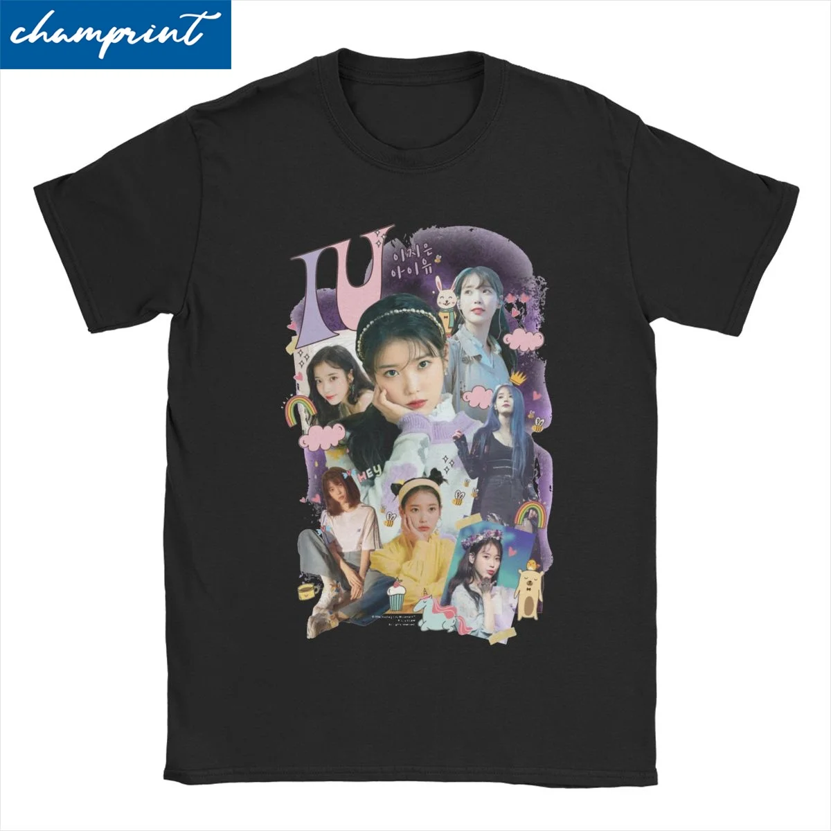 Men Women's IU Twice T Shirts Kpop Music Pure Cotton Clothing Unique Short Sleeve Round Collar Tees Summer T-Shirt
Men Women's IU Twice T Shirts Kpop Music Pure Cotton Clothing Unique Short Sleeve Round Collar Tees Summer T-Shirt