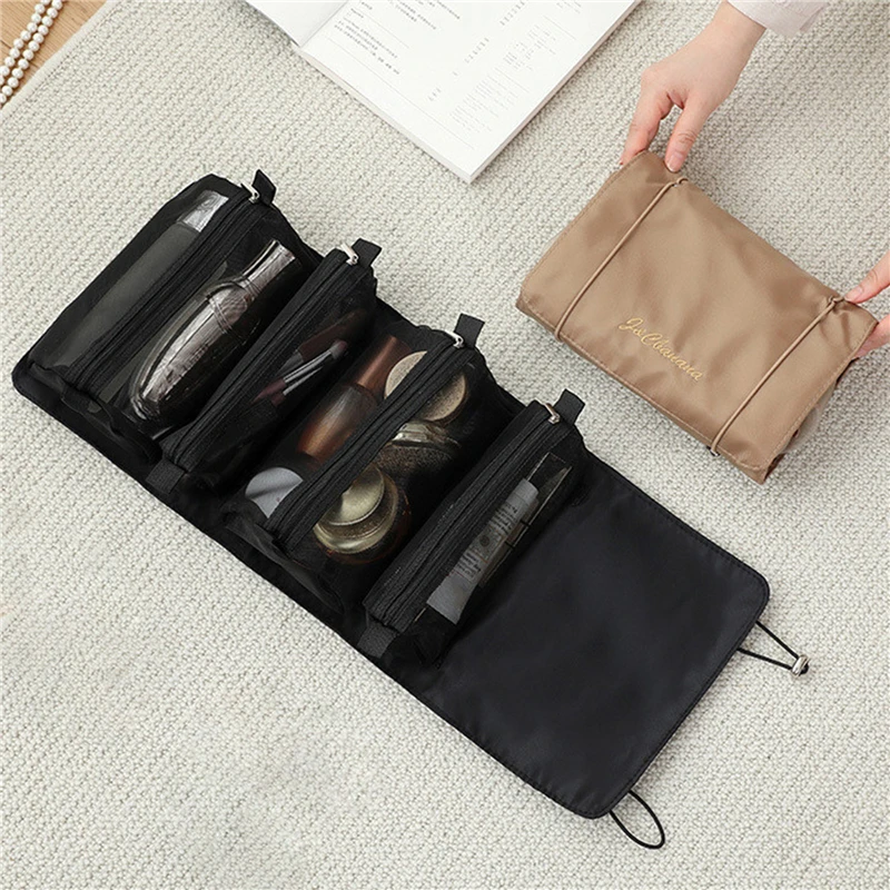 4pcs In 1 Detachable Makeup Bag Women Zipper Mesh Large Capacity Cosmetics Pouch Foldable Portable Travel Wash Storage Bag
4pcs In 1 Detachable Makeup Bag Women Zipper Mesh Large Capacity Cosmetics Pouch Foldable Portable Travel Wash Storage Bag