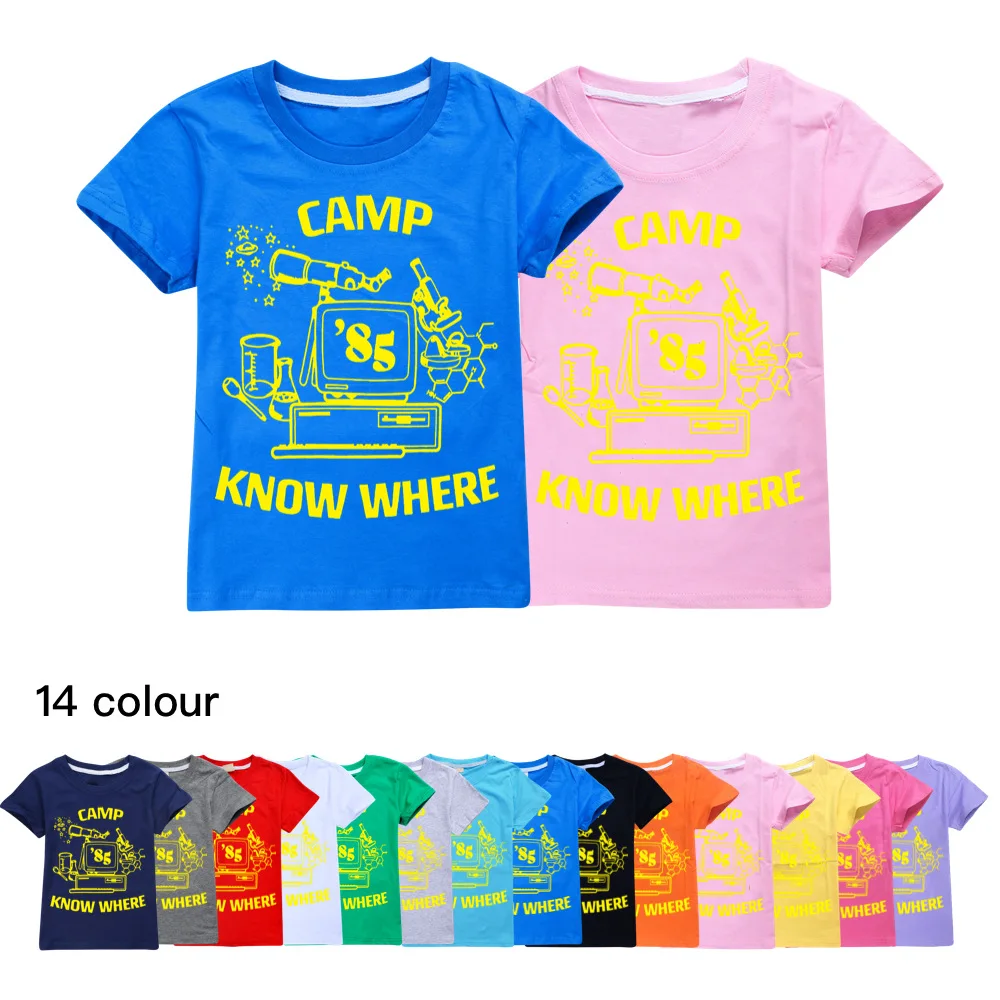 2022 New Kids Summer Stranger Things 4 T-Shirt Boys Girls Short Sleeve Casual Tees 2-16 Years Cartoon Hellfire Club Top T Shirts
2022 New Kids Summer Stranger Things 4 T-Shirt Boys Girls Short Sleeve Casual Tees 2-16 Years Cartoon Hellfire Club Top T Shirts