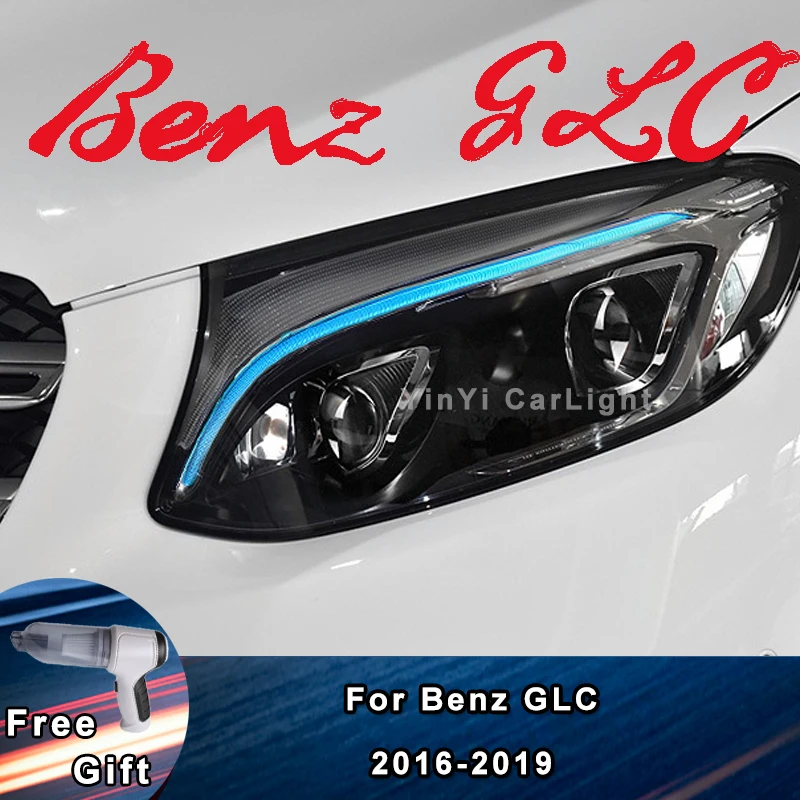 Applicable to 16-19 Benz GLC headlamp assembly W253 refitted high configuration LED daytime running lamp dual lens headlamp
Applicable to 16-19 Benz GLC headlamp assembly W253 refitted high configuration LED daytime running lamp dual lens headlamp
