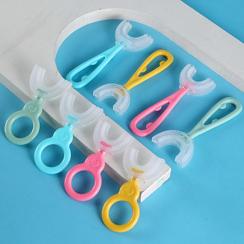 Baby U Shaped Toothbrush Kids Silicone Toothbrush Children Infant Toddler Manual Training Teeth Brush Mouth Cleaning Brush
Baby U Shaped Toothbrush Kids Silicone Toothbrush Children Infant Toddler Manual Training Teeth Brush Mouth Cleaning Brush