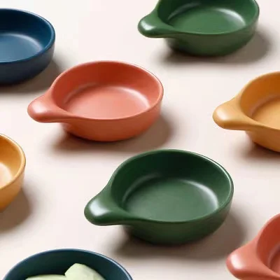 Simple Style Single Color Pattern Stylish Design Multipurpose Porcelain Side Dish Bowl Seasoning Dishes Soy Dipping Sauce Dishes
Simple Style Single Color Pattern Stylish Design Multipurpose Porcelain Side Dish Bowl Seasoning Dishes Soy Dipping Sauce Dishes