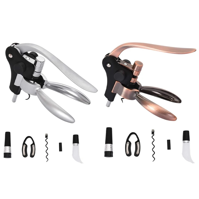 Rabbit Wine Bottle Openers Set, Lever For Screwpull Wine Corkscrew Kit
Rabbit Wine Bottle Openers Set, Lever For Screwpull Wine Corkscrew Kit