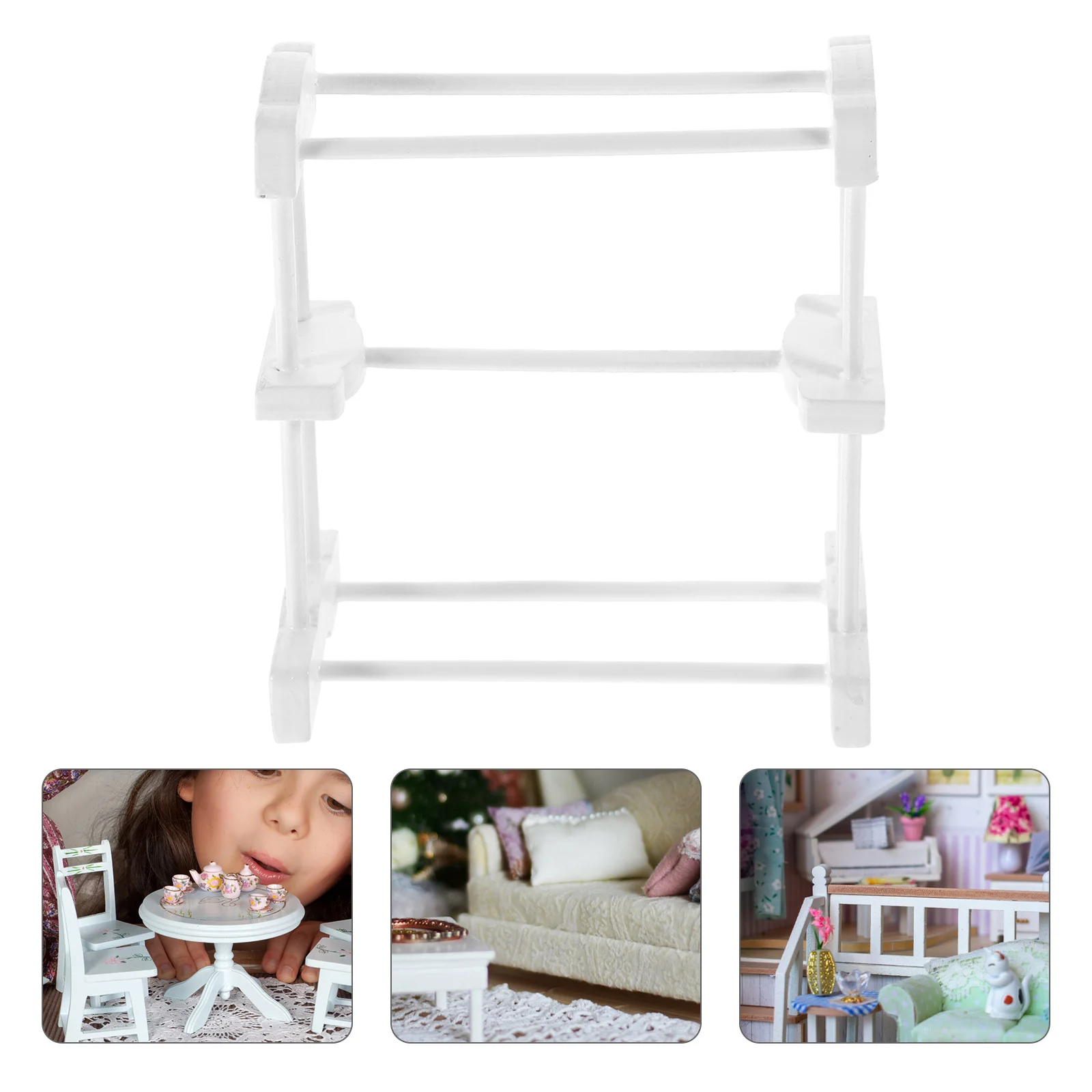 2pcs Miniature Scene Layout Prop Mini House Accessory Mini Wood Rack Small Towel Clothes Rack Model
2pcs Miniature Scene Layout Prop Mini House Accessory Mini Wood Rack Small Towel Clothes Rack Model
