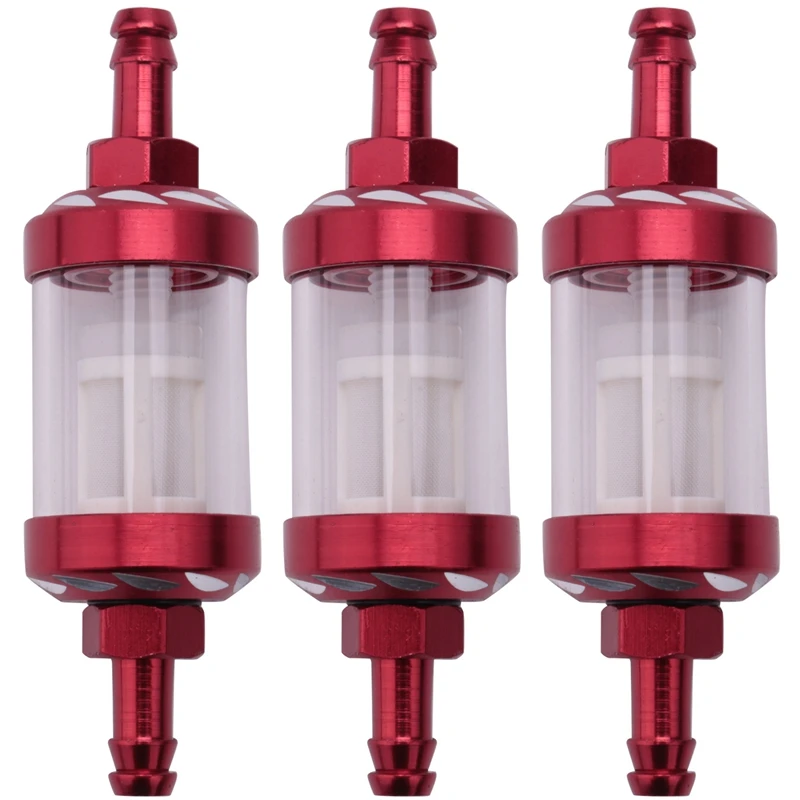 3X Алюминиевый сплав стекло мотоцикл газ Топливо Бензин масляный фильтр аксессуары для мотовездехода внедорожник велосипед Мотокросс красный
3X Алюминиевый сплав стекло мотоцикл газ Топливо Бензин масляный фильтр аксессуары для мотовездехода внедорожник велосипед Мотокросс красный