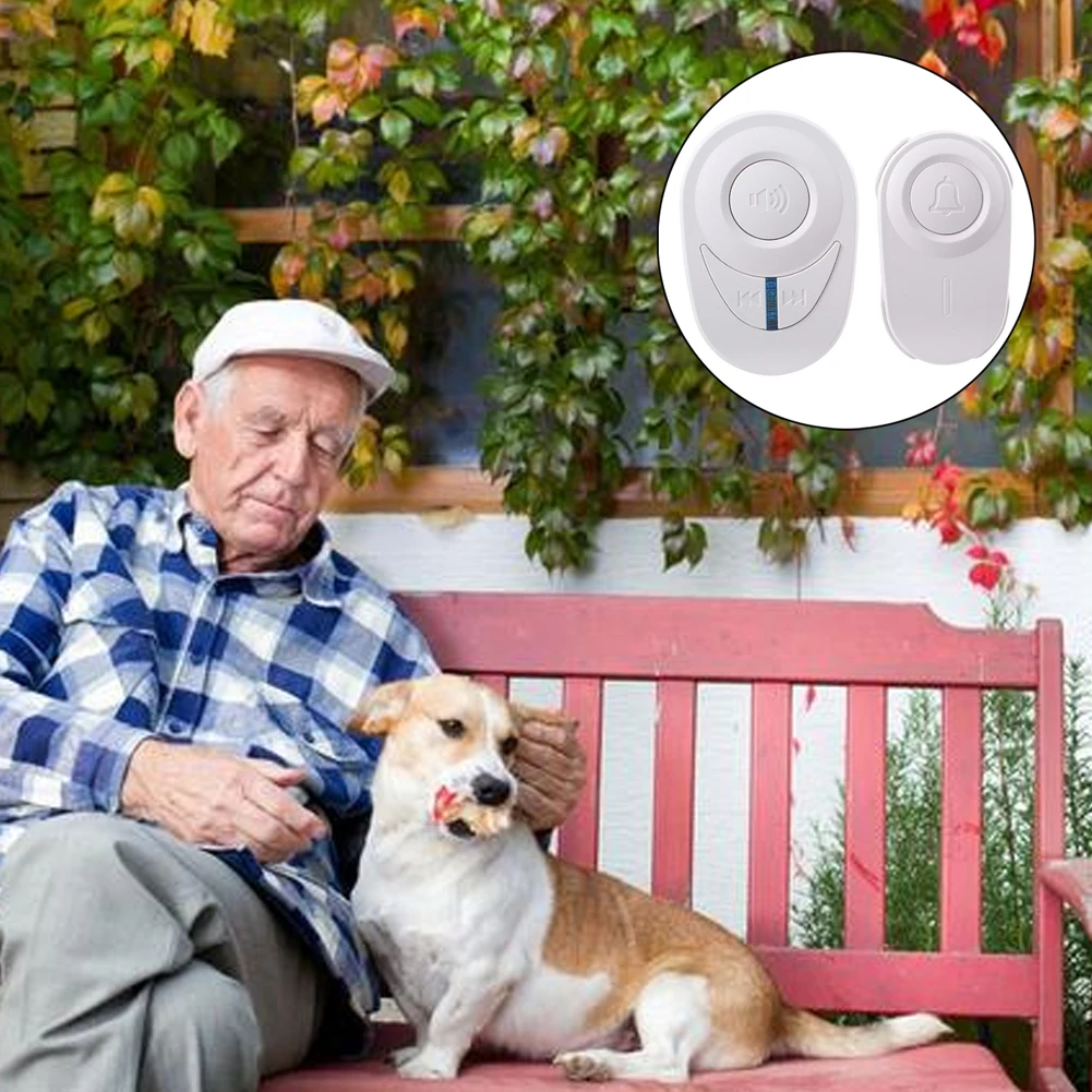 Outdoor Wireless Doorbell Self Powered Smart Door Bell Home Ring 150M Remote Receiver Emergency Call Safety Alarm Sets
Outdoor Wireless Doorbell Self Powered Smart Door Bell Home Ring 150M Remote Receiver Emergency Call Safety Alarm Sets