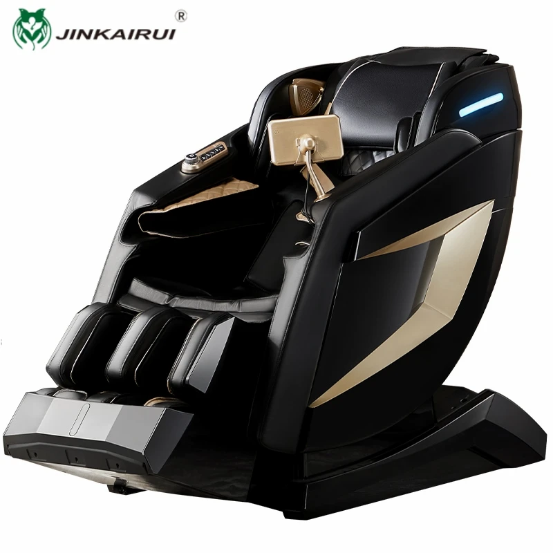 Jinkairui Japanese Luxury AI Voice 4D Full Body Finger Pressure Multi-function Kneading Ball Massage Chair SL track zero gravity
Jinkairui Japanese Luxury AI Voice 4D Full Body Finger Pressure Multi-function Kneading Ball Massage Chair SL track zero gravity