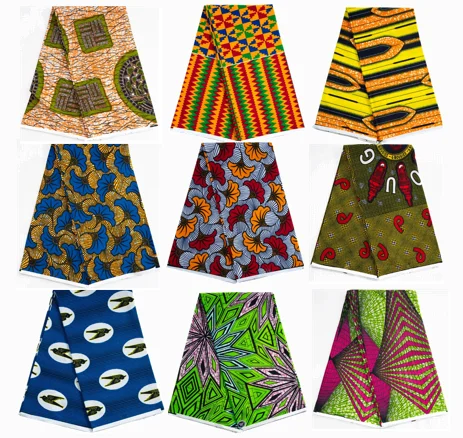 

Nigerian Ankara Wax Fabric Guaranteed New Wholesale Prices 100% Cotton Soft Sew Tissu Craft African Real Wax For Women Dresses