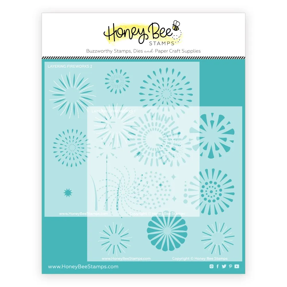 Layering Fireworks Stencil Set of 2 New Stencil Diy Scrapbooking Diary Photo Album Craft Paper Card Making Embossing Template
Layering Fireworks Stencil Set of 2 New Stencil Diy Scrapbooking Diary Photo Album Craft Paper Card Making Embossing Template