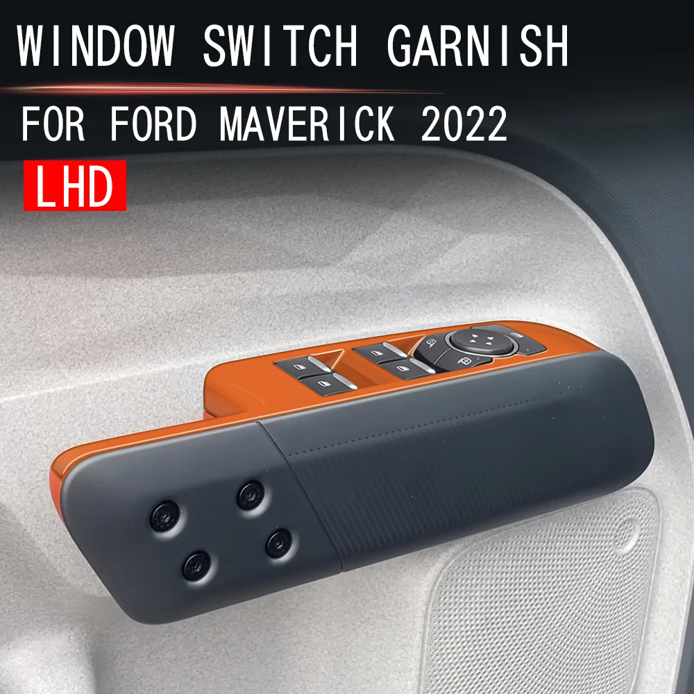 FOR 22 Ford Maverick pickup truck window lift panel decoration bright frame glass switch patch decoration
FOR 22 Ford Maverick pickup truck window lift panel decoration bright frame glass switch patch decoration