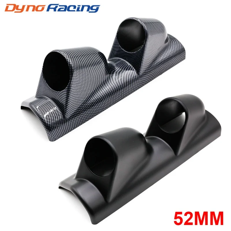 Car Modification52mmDouble Hole Instrument Frame Racing Left Frame Black Carbon Fiber2Hole Instrument Cover 2Inch Universal
Car Modification52mmDouble Hole Instrument Frame Racing Left Frame Black Carbon Fiber2Hole Instrument Cover 2Inch Universal