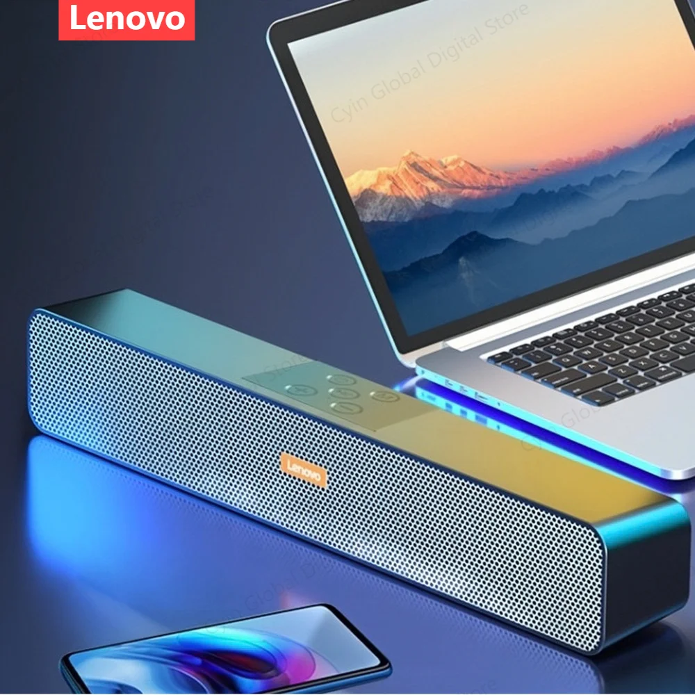 Lenovo BMS10 wired outdoor BT speakers subwoofer diaphragm four-unit audio for TVs laptops desktops long bar speakers
Lenovo BMS10 wired outdoor BT speakers subwoofer diaphragm four-unit audio for TVs laptops desktops long bar speakers