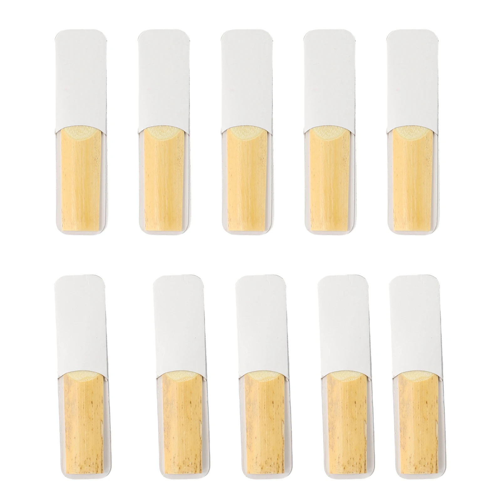 Sax Accessories Reeds Yellow 10pcs 6g/0.21oz Hardness 2/2.5/3 High Quality Reed Instrument Clarinet Parts Durable
Sax Accessories Reeds Yellow 10pcs 6g/0.21oz Hardness 2/2.5/3 High Quality Reed Instrument Clarinet Parts Durable