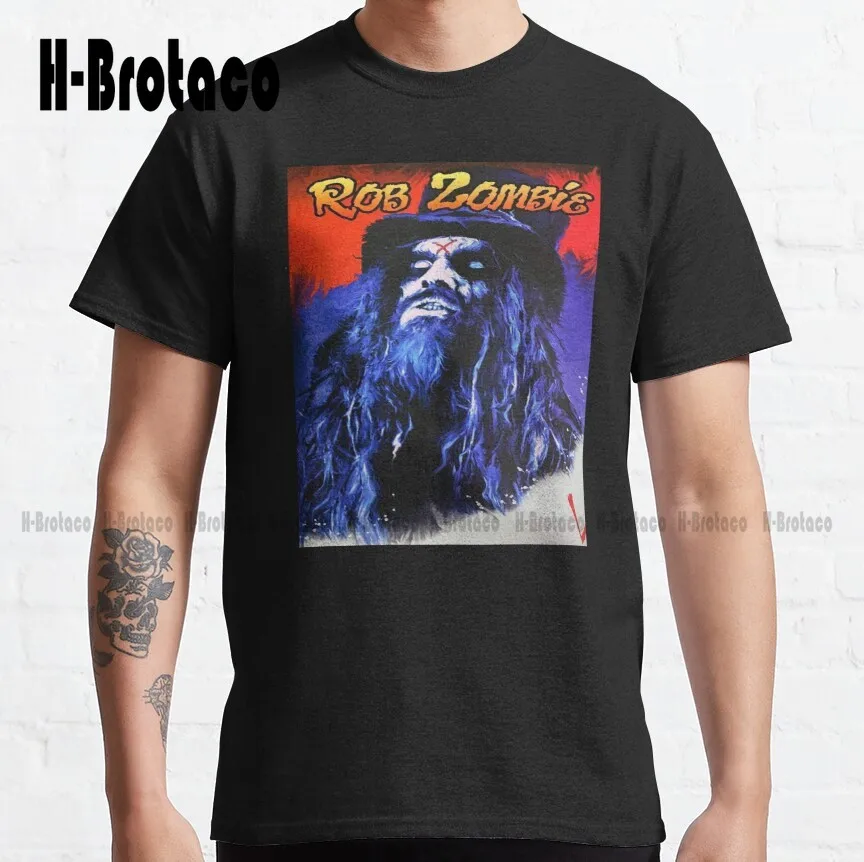 

Rob Zombie Band Top And Musical Classic T-Shirt Tee Shirts Mens Custom Aldult Teen Unisex Digital Printing Tee Shirts Xs-5Xl New