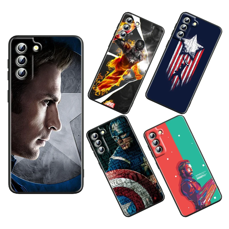 Marvel Captain America Superhero For Samsung Galaxy S22 S21 S20 S10 S10e S9 S8 S7 PRO Ultra Plus FE Lite Black luxury Phone Case
Marvel Captain America Superhero For Samsung Galaxy S22 S21 S20 S10 S10e S9 S8 S7 PRO Ultra Plus FE Lite Black luxury Phone Case