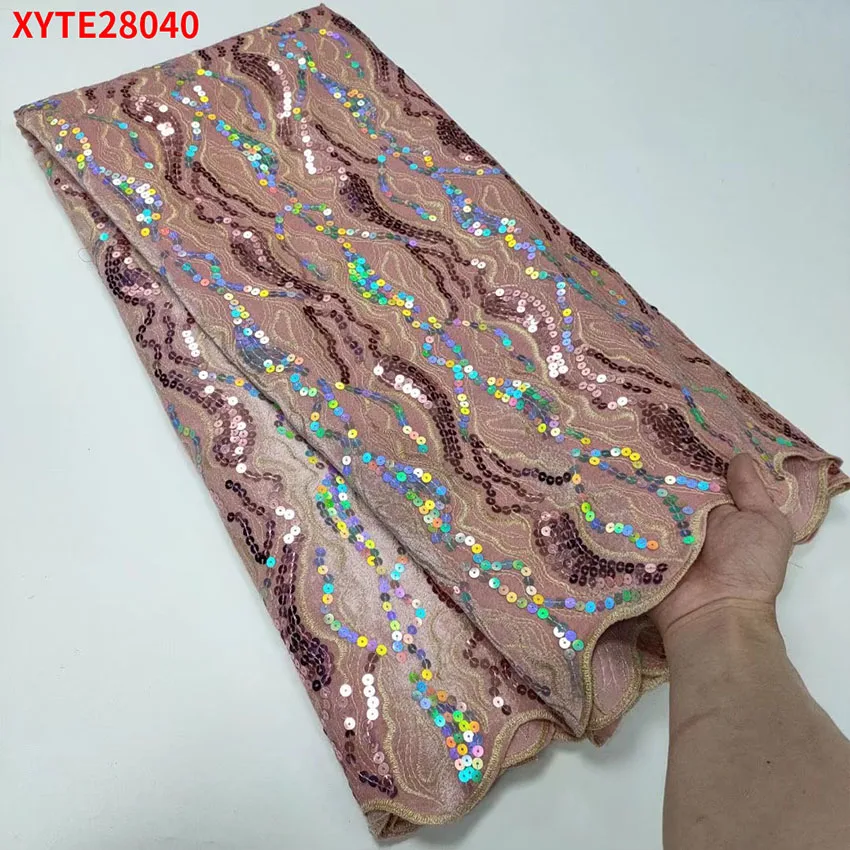 2022 African Special Offer New sequin printed jacquard lace fabric Party wedding banquet ladies lace fabric Textiles XYTE28040
2022 African Special Offer New sequin printed jacquard lace fabric Party wedding banquet ladies lace fabric Textiles XYTE28040