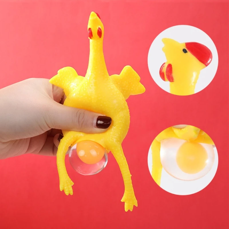Children's Interactive Squeeze Chicken Soft Toy with Egg Inside Portable Relieve Stress Toys
Children's Interactive Squeeze Chicken Soft Toy with Egg Inside Portable Relieve Stress Toys