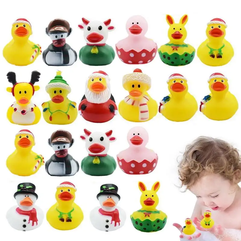 Christmas Ducks 30 Pcs Assorted Ducks For Christmas Holiday Christmas Themed Duck Bathtub Toys For Birthday Party Goodie Bag
Christmas Ducks 30 Pcs Assorted Ducks For Christmas Holiday Christmas Themed Duck Bathtub Toys For Birthday Party Goodie Bag