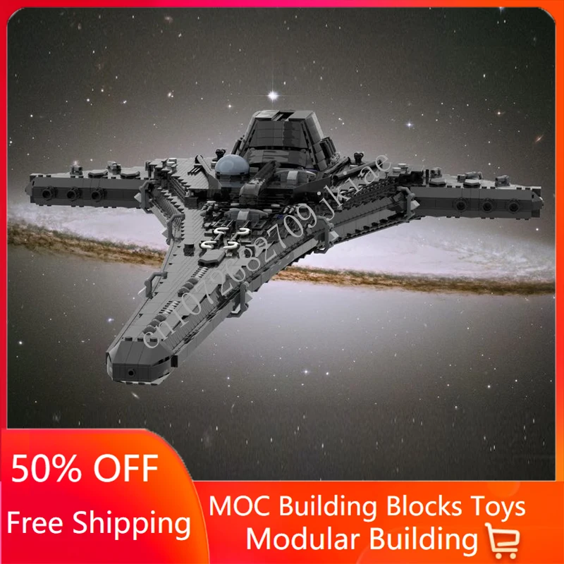 5704PCS Destiny Spaceship MOC Stargate Universe Battle Model Building Blocks Architecture DIY Education Assembly Model Toys Gift
5704PCS Destiny Spaceship MOC Stargate Universe Battle Model Building Blocks Architecture DIY Education Assembly Model Toys Gift