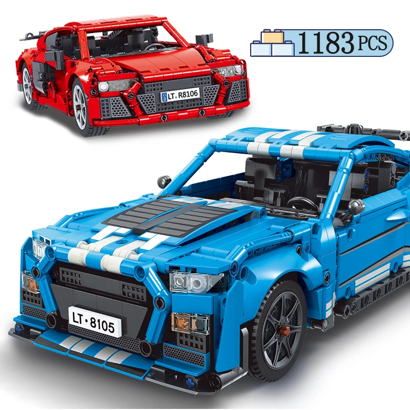 1183pcs City Competition Sport SUV Car Building Blocks Racing Speed Super Vehicle Bricks Assemble Toys for Kids Boys Gifts 
1183pcs City Competition Sport SUV Car Building Blocks Racing Speed Super Vehicle Bricks Assemble Toys for Kids Boys Gifts