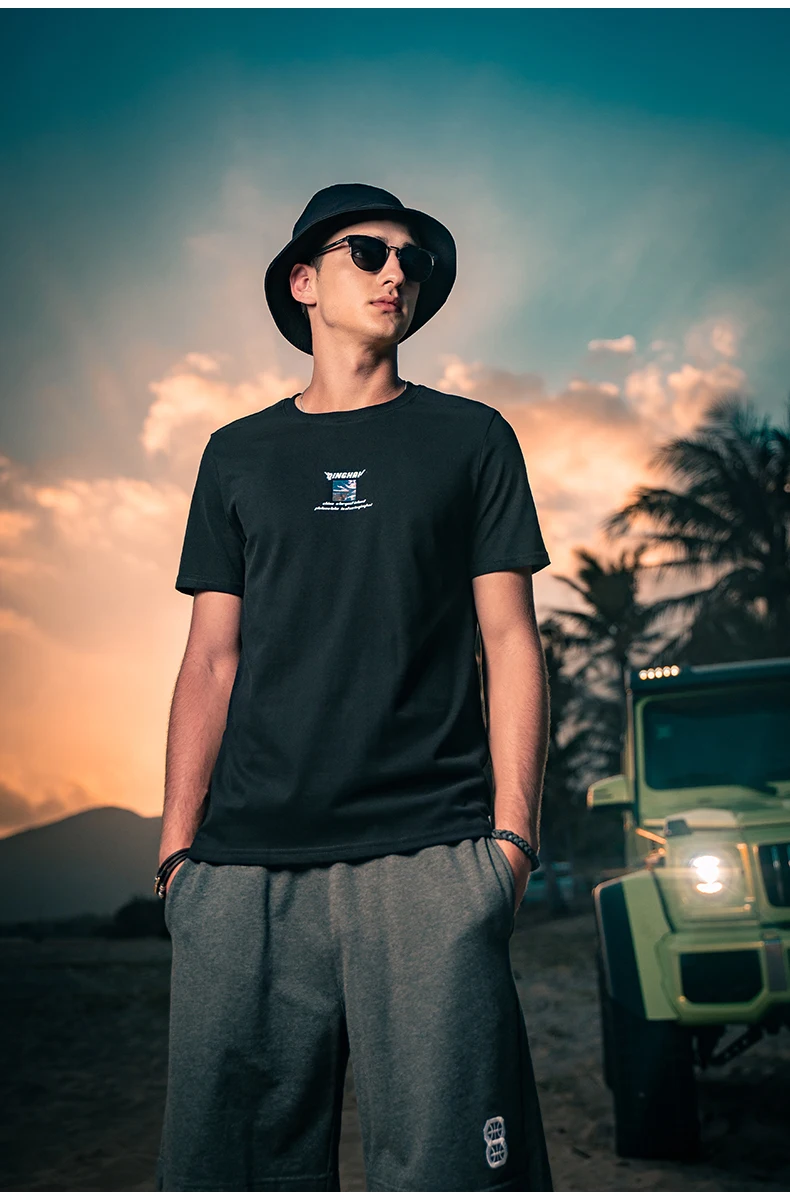 5982 Trendy City Style-Qinghai Landscape Painting Print Half Sleeve Men's Short Sleeve T-shirt
5982 Trendy City Style-Qinghai Landscape Painting Print Half Sleeve Men's Short Sleeve T-shirt