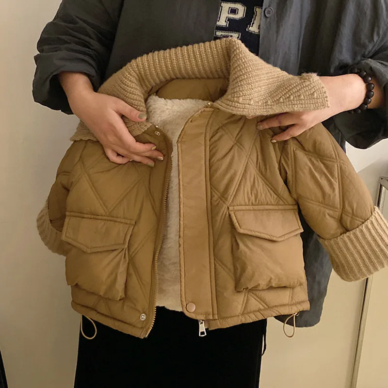 Winter 2023 Young Kid Girl Parkas Cotton Warm Thicken Argyle Outwear Girl Coats Loose Casual Windbreaker Belle Snowwear Jackets
Winter 2023 Young Kid Girl Parkas Cotton Warm Thicken Argyle Outwear Girl Coats Loose Casual Windbreaker Belle Snowwear Jackets